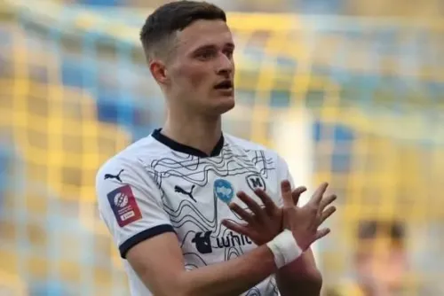 Zabergdja played his 30th match for "Kharkiv"