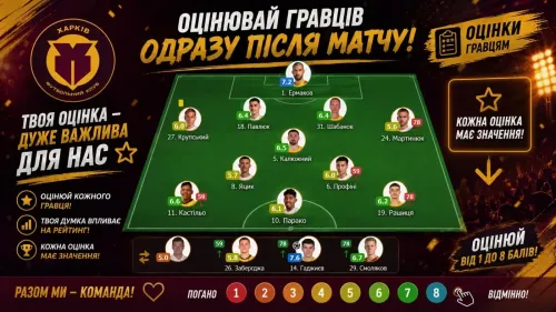 "Zorya" - "Kharkiv" - 0:3. Player ratings