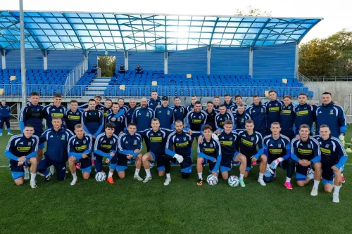 Ukraine national team application for the match against Hungary