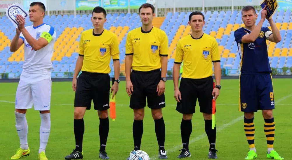 Іван Салаш - арбітр матчу "Металіст 1925" - "Вікторія"