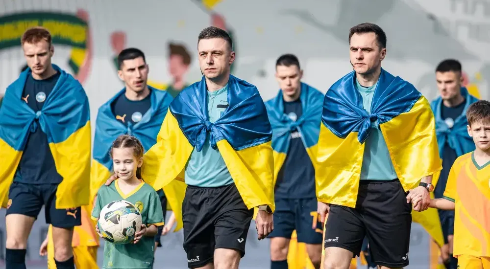 Віктор Копієвський - арбітр матчу "Кривбас" - "Металіст 1925"