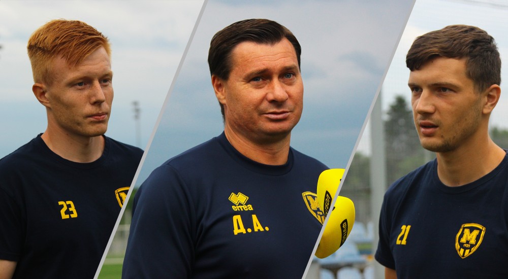 Андрій Демченко, Михайло Шершень та Сергій Ченбай про підготовку до матчу з 