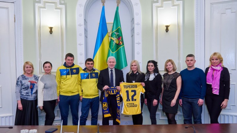 Ігор Терехов зустрівся з батьками учнів ДЮФСШ "Металіст 1925"