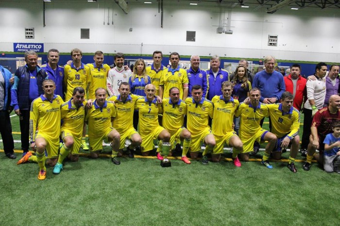 Cборная Украины среди ветеранов - победитель международного турнира "Cup of Legends Chicago"
