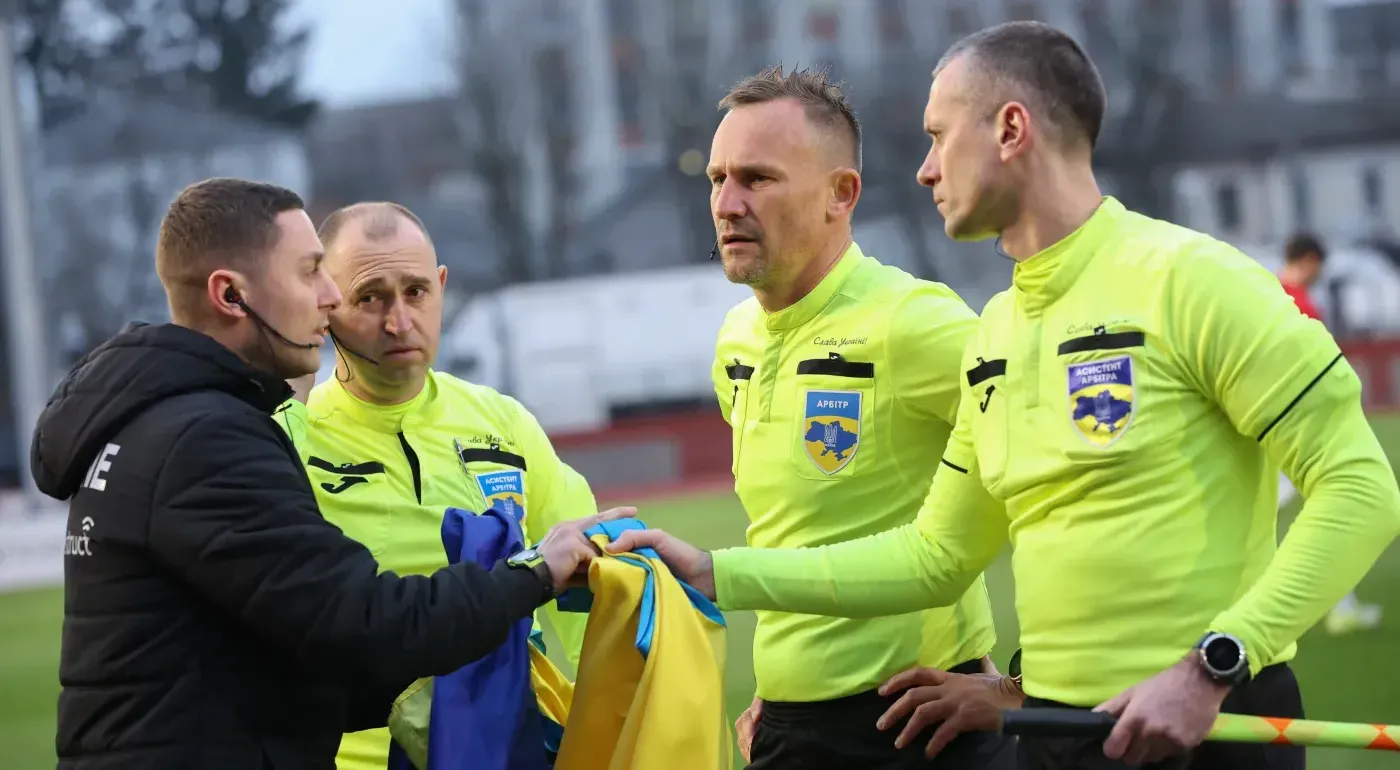 Віталій Романов - арбітр матчу "Металіст 1925" - "Верес"