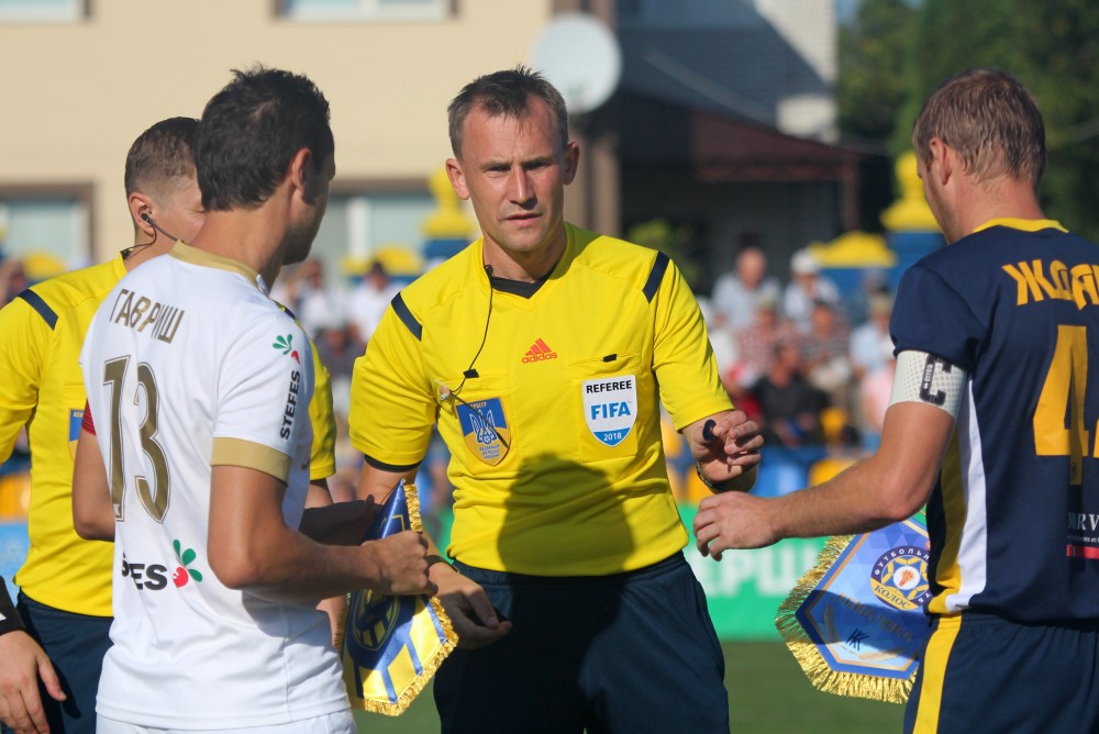 Віталій Романов - арбітр матчу "Металіст 1925" - "Чорноморець"